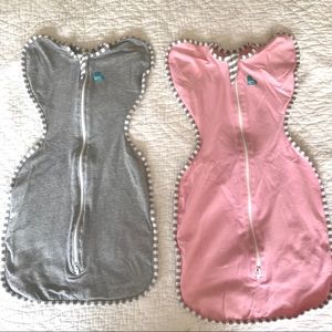 Love to Dream Swaddle UP Small in Pink OR Gray